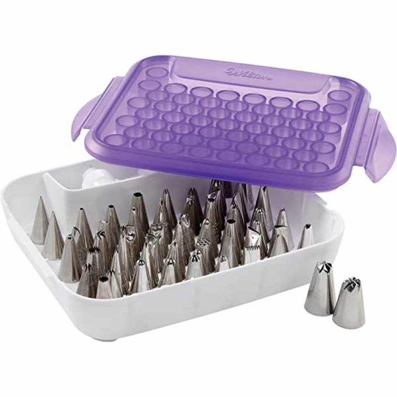 Wilton Tool Caddies, Set of 1, White and Purple